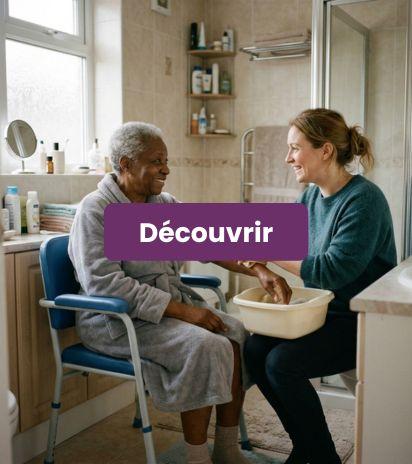 Aide à domicile aide à la toilette Lyon