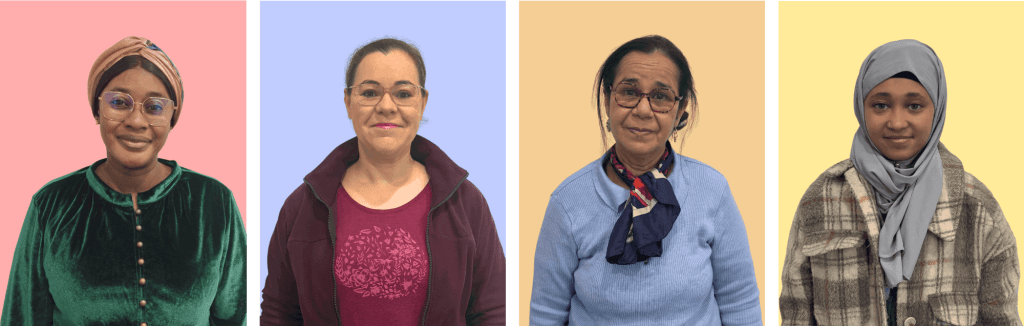 Portraits intervenantes à domicile Lyon