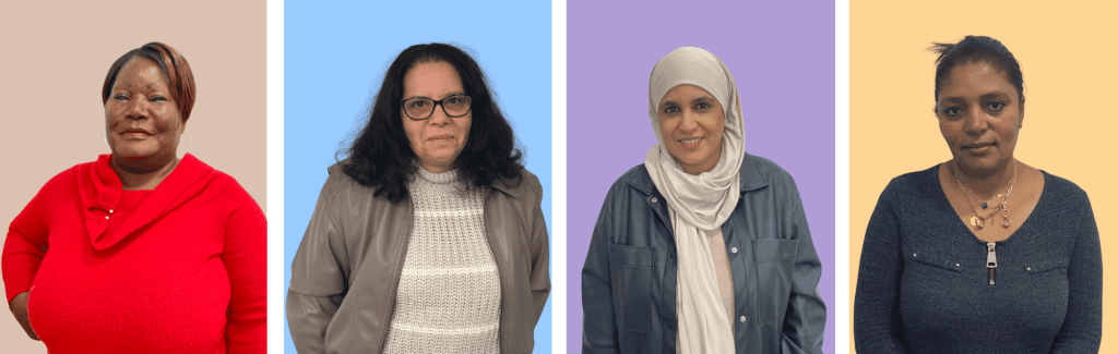 Portraits intervenantes à domicile Lyon