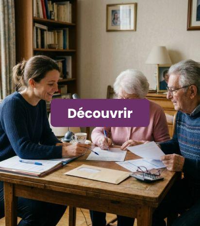 Aide à domicile accompagnement administratif et social Lyon